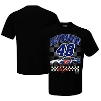 T-shirt Hendrick Motorsports Team Collection noir pour homme Alex Bowman ally Throwback