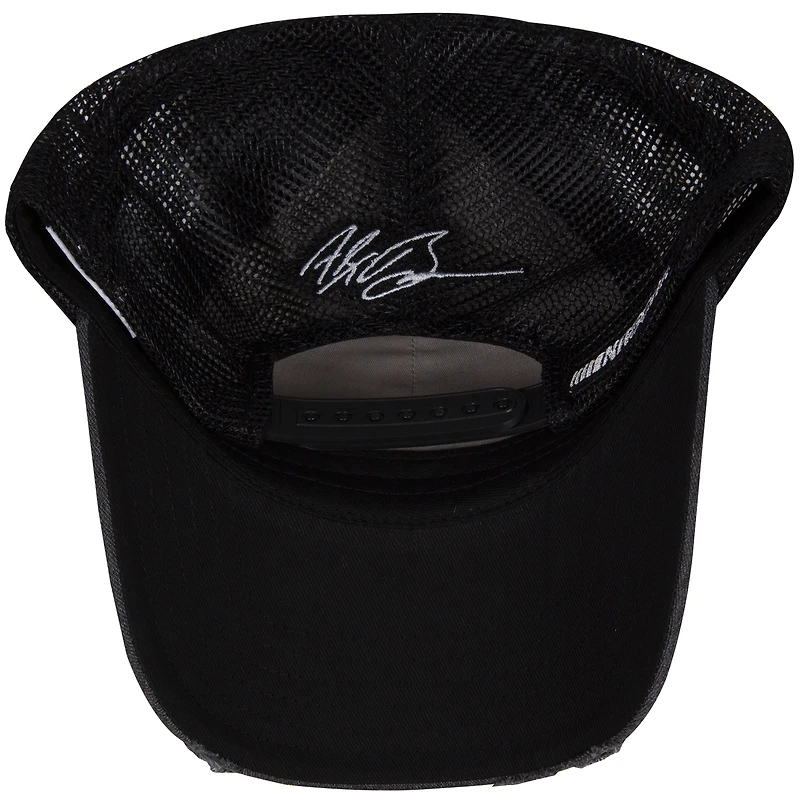 Collection Hendrick Motorsports Team pour homme Noir Alex Bowman Retro Patch Snapback Casquette réglable