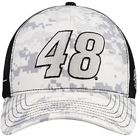 Casquette réglable Alex Bowman à camouflage numérique de la collection Hendrick Motorsports Team pour hommes