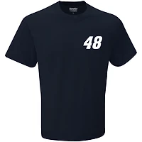 T-shirt à drapeau ton sur exclusif Hendrick Motorsports Team Collection bleu marine Alex Bowman pour homme