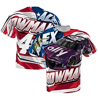 Collection Hendrick Motorsports Team pour homme, blanc, Alex Bowman Ally, t-shirt ton sur patriotique
