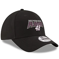 Men's New Era Black Alex Bowman 2025 NASCAR Cup Series Playoffs 9FORTY Adjustable Hat