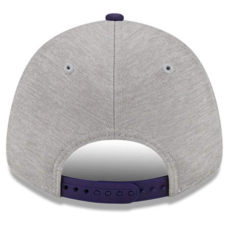 Men's New Era Gray Alex Bowman Name Splash 9FORTY Snapback Adjustable Hat