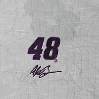 Men's Tommy Bahama Gray Alex Bowman Miramar Blooms Polo