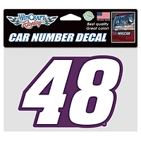 Décalcomanie numéro WinCraft Alex Bowman