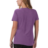 Women's G-III 4Her by Carl Banks Purple Alex Bowman A Game V-Neck T-Shirt