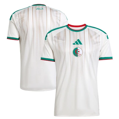 Maillot réplique domicile blanc adidas de l'équipe nationale algérienne 2026 pour homme
