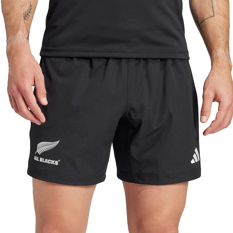 Short d'entraînement domicile All Blacks adidas 2024/25 - Noir