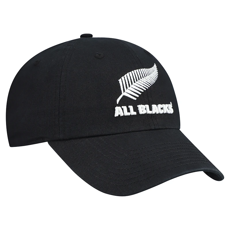 Men's '47 Black All Blacks Generic Mass Clean Up Adjustable Hat