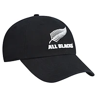 Men's '47 Black All Blacks Generic Mass Clean Up Adjustable Hat