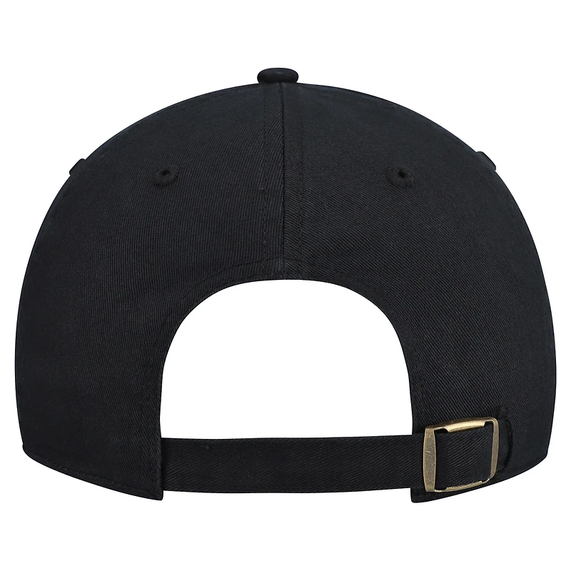 Men's '47 Black All Blacks Generic Mass Clean Up Adjustable Hat