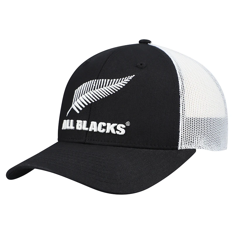 Men's '47 Black All Blacks Generic Mass Trucker Adjustable Hat