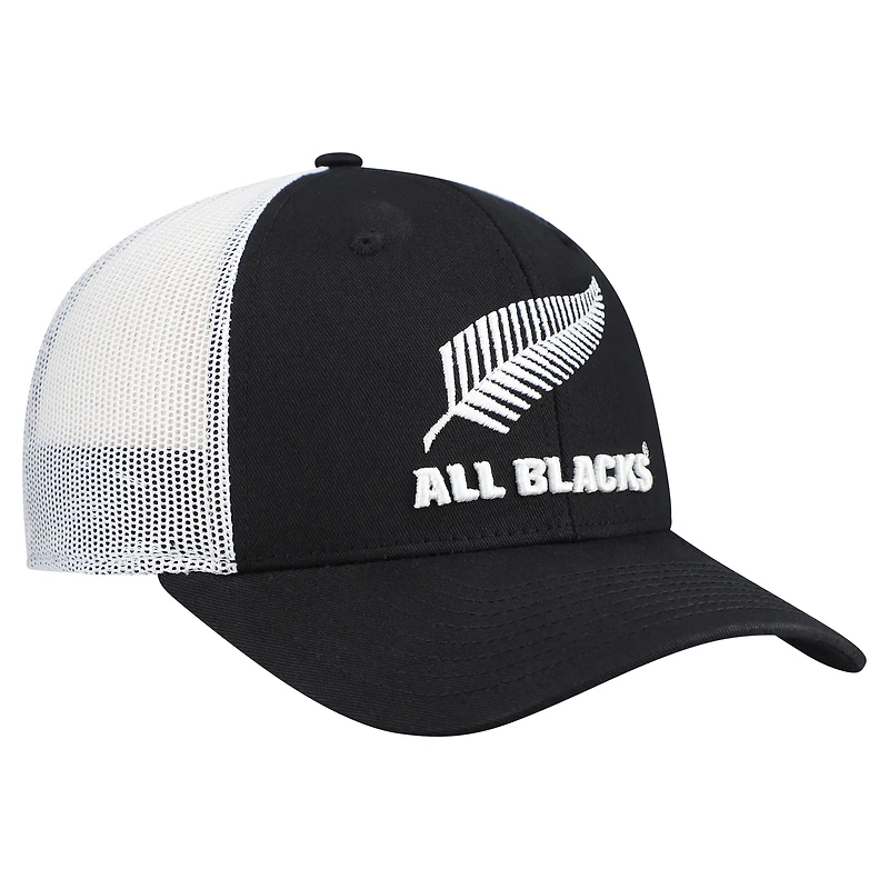 Men's '47 Black All Blacks Generic Mass Trucker Adjustable Hat