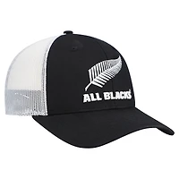 Men's '47 Black All Blacks Generic Mass Trucker Adjustable Hat