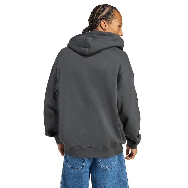 Sweat à capuche zippé adidas All Blacks pour homme - Noir