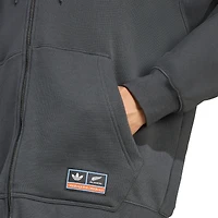 Men's All Blacks adidas Full-Zip Hoodie - Black