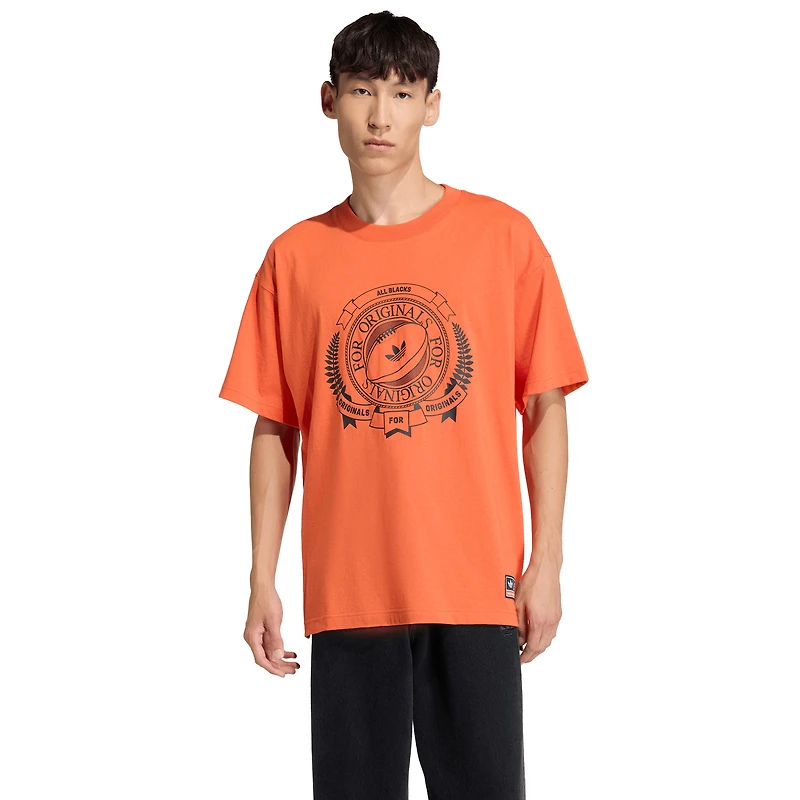 Men's All Blacks adidas T-Shirt - Orange