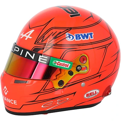 Casque à l'échelle 1:2 autographié par Esteban Ocon de l'écurie BWT Alpine F1 Team, Grand Prix de Monaco 2023