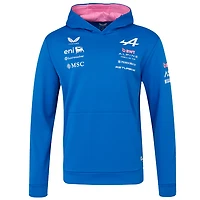 Men's Castore Blue Alpine Formula 1 Team Overhead Hoodie