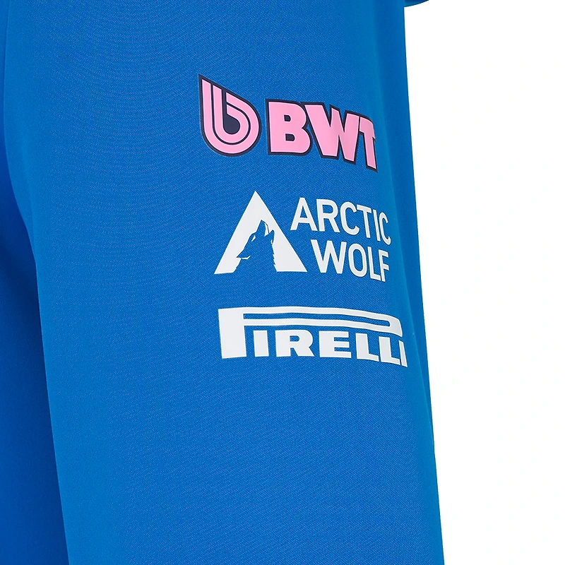 Men's Castore Blue Alpine Formula 1 Team Overhead Hoodie