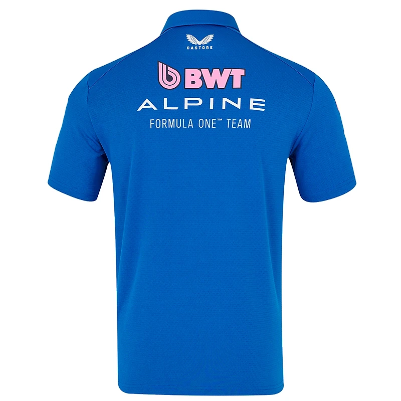 Polo homme Castore Blue Alpine Formula 1 Team