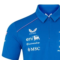Men's Castore Blue Alpine Formula 1 Team Polo