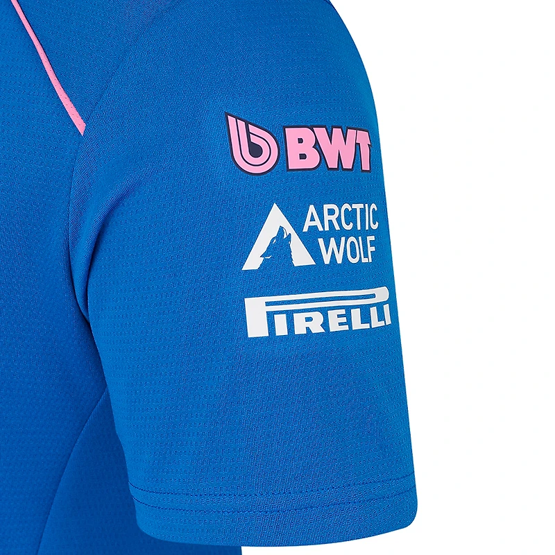 Men's Castore Blue Alpine Formula 1 Team Polo