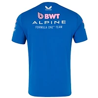 Men's Castore Blue Alpine Formula 1 Team Set Up T-Shirt