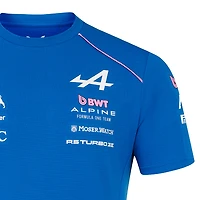 Men's Castore Blue Alpine Formula 1 Team Set Up T-Shirt