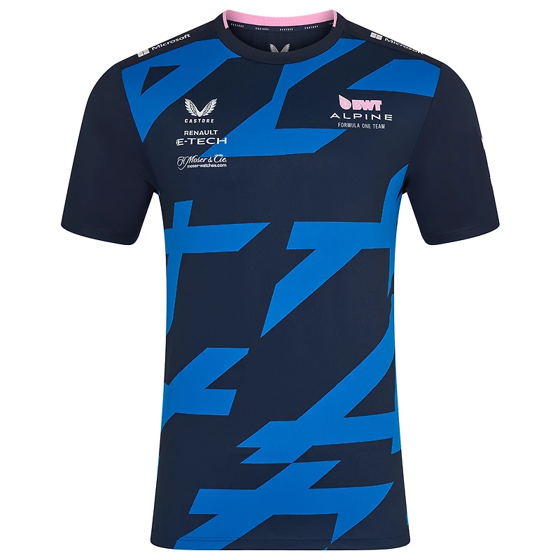 Men's Castore Jack Doohan Navy Alpine 2025 Team Wear Driver T-Shirt