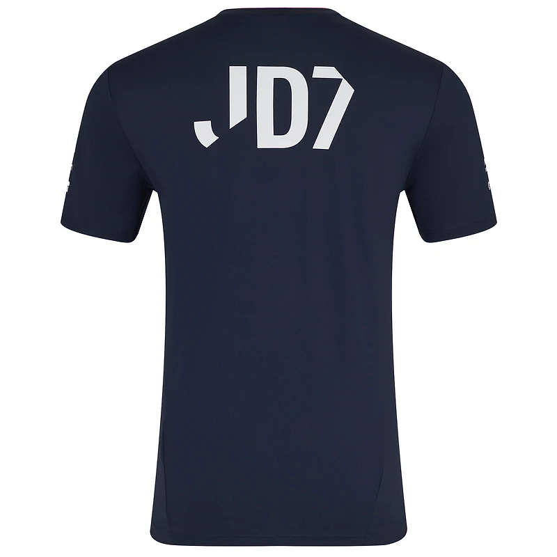 Men's Castore Jack Doohan Navy Alpine 2025 Team Wear Driver T-Shirt