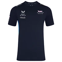 Men's Castore Navy Alpine 2025 Team Wear Set Up T-Shirt