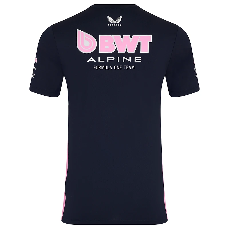 Men's Castore Navy Alpine 2025 Team Wear Set Up T-Shirt