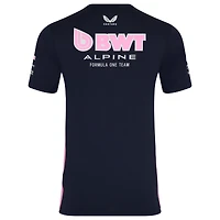 Men's Castore Navy Alpine 2025 Team Wear Set Up T-Shirt