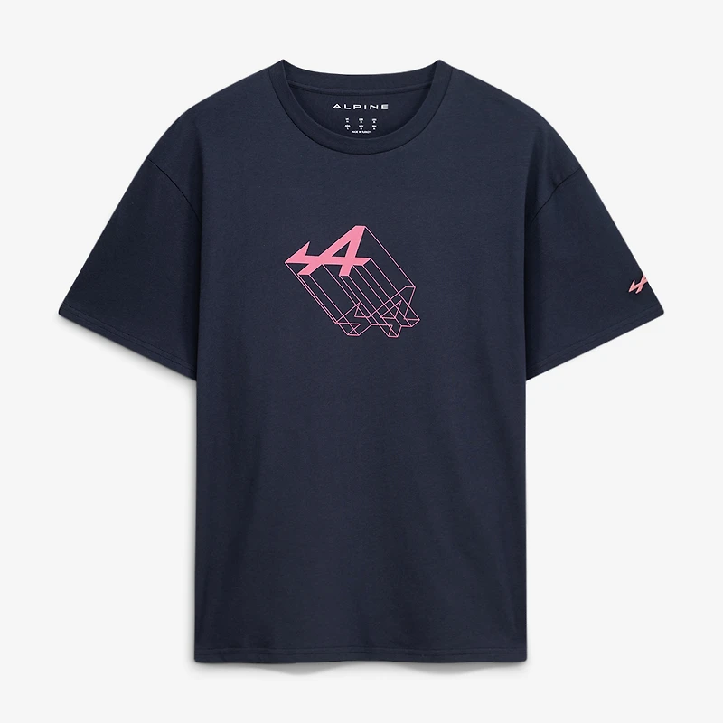 Men's Castore Navy Alpine Relaxed Fit Graphic T-Shirt