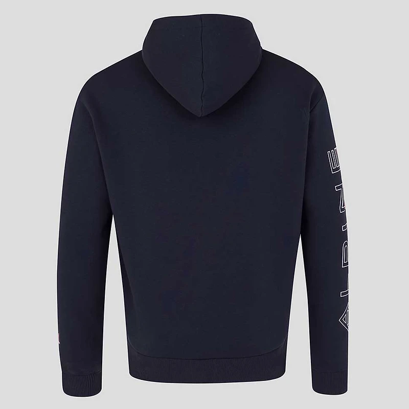 Men's Castore  Navy Alpine Sleeve Graphic Relaxed Hoodie