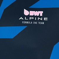 T-shirt pilote bleu marine Castore Pierre Gasly Team Wear Alpine 2025 pour homme