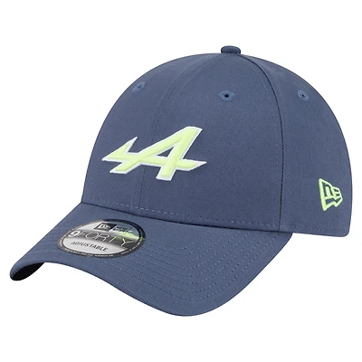 Casquette ajustable New Era Alpine Pop 9FORTY bleue pour homme