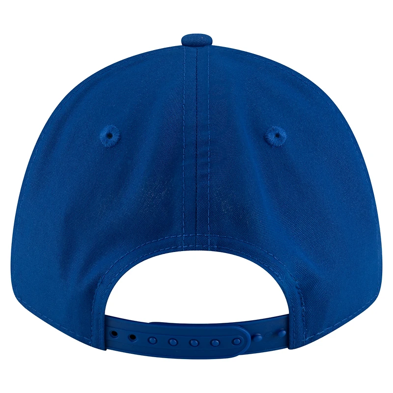 Casquette ajustable New Era Alpine Repreve 9FORTY bleue pour homme