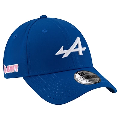 Casquette ajustable New Era Alpine Repreve 9FORTY bleue pour homme