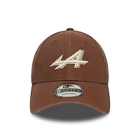 Men's New Era  Brown Alpine Washed 9FORTY Adjustable Hat