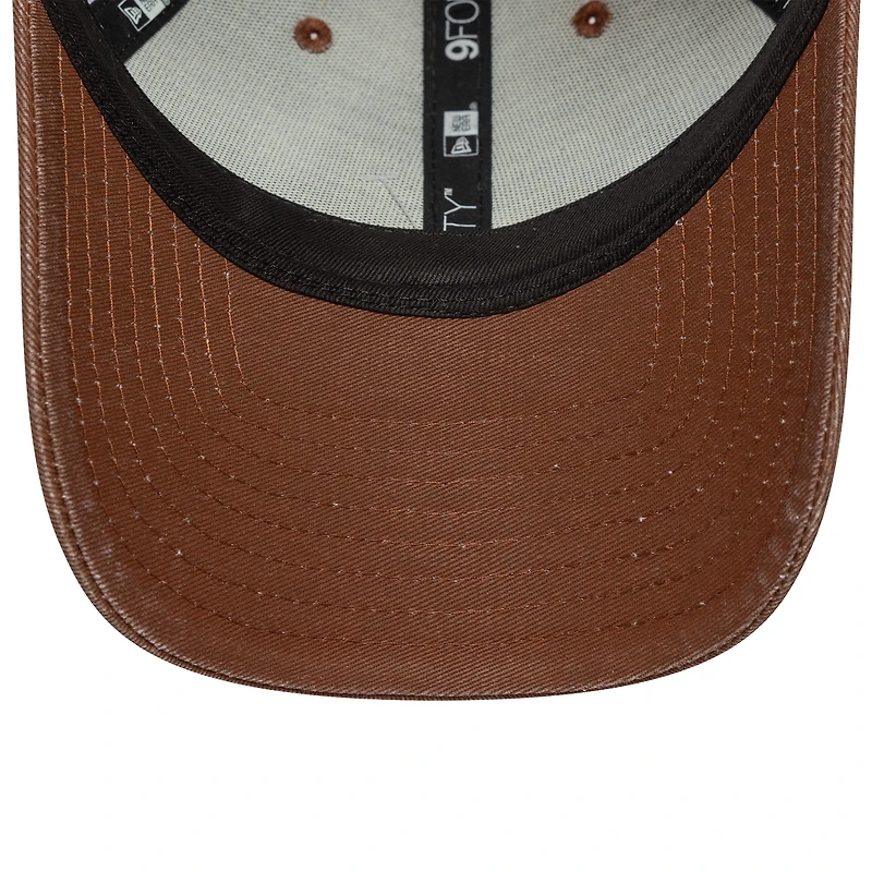Men's New Era  Brown Alpine Washed 9FORTY Adjustable Hat