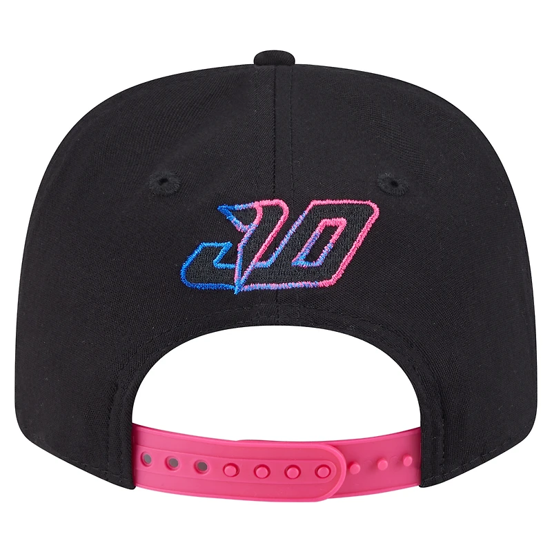 Men's New Era Jack Doohan Black Alpine 2025 Las Vegas Grand Prix Special 9SEVENTY Adjustable Hat