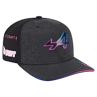 Men's New Era Jack Doohan Black Alpine 2025 Las Vegas Grand Prix Special 9SEVENTY Adjustable Hat