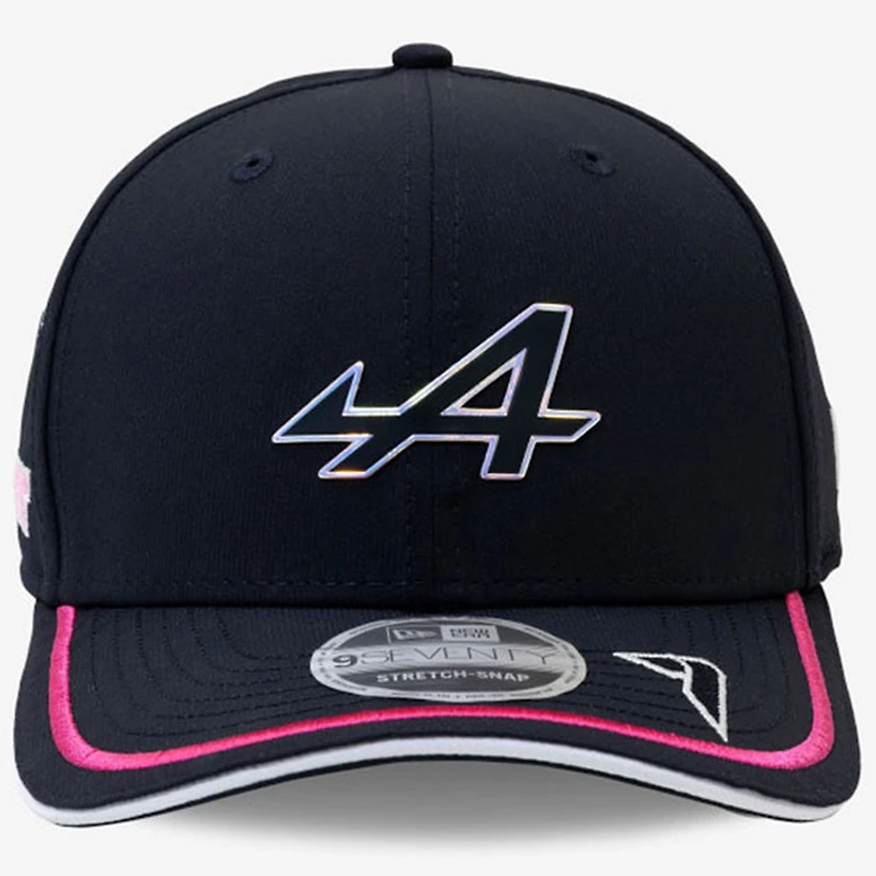 Casquette ajustable New Era Jack Doohan bleu marine Alpine Replica Driver 9SEVENTY pour homme