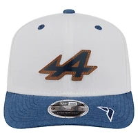 Men's New Era Jack Doohan White Alpine 2025 USA Grand Prix Special 9SEVENTY COOLERA Adjustable Hat