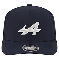 Casquette ajustable extensible à boutons-pression New Era bleu marine Alpine 9SEVENTY pour homme
