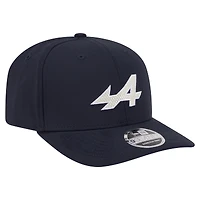 Casquette ajustable extensible à boutons-pression New Era bleu marine Alpine 9SEVENTY pour homme
