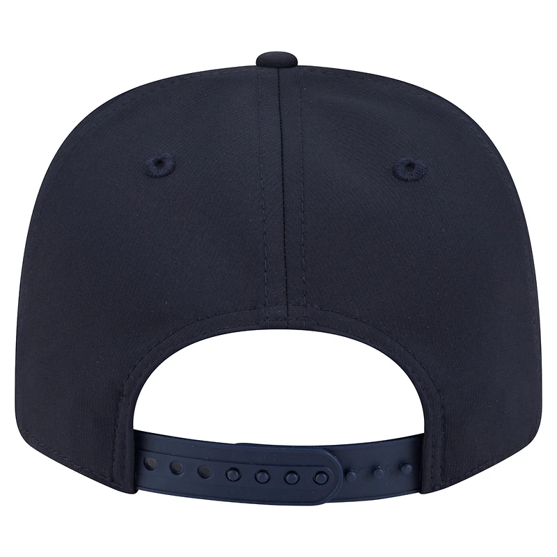Casquette ajustable extensible à boutons-pression New Era bleu marine Alpine 9SEVENTY pour homme