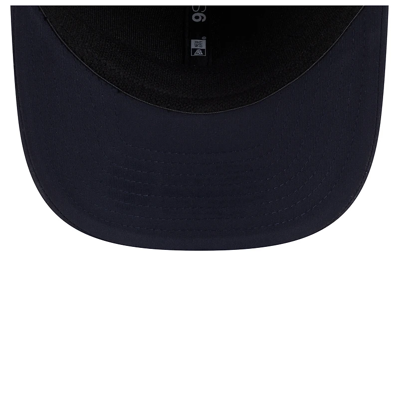 Casquette ajustable extensible à boutons-pression New Era bleu marine Alpine 9SEVENTY pour homme